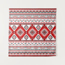 Search for black red and white tapestries Pattern