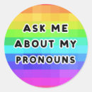 Search for pronoun stickers Pride