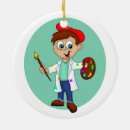 Search for paint palette christmas tree decorations Brush