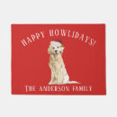 Search for golden retriever christmas doormats Pet