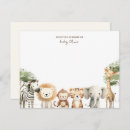 Search for jungle animals note cards Cute