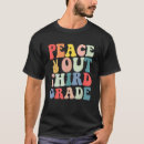 Search for teach peace tshirts Back to school