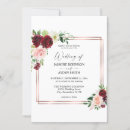 Search for burgundy and gold wedding invitations Blush