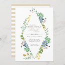Search for bridal small birthday invitations Floral