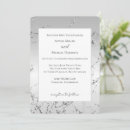 Search for faux silver wedding invitations Sparkle