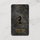Search for chess business cards Minimalist