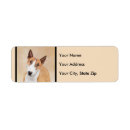 Search for bull terrier dog return address labels Pet