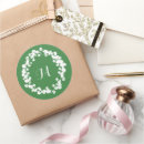 Search for shamrock wreath stickers Ireland
