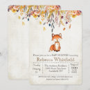Search for fox baby shower invitations Fall
