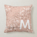 Search for rose gold glitter cushions Sweet 16