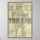 Search for aim posters Toilet
