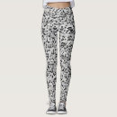 Search for music notes leggings Unique