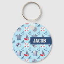 Search for kids pattern key rings Nautical