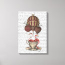 Search for flamingo canvas prints Steampunk