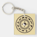 Search for yang square key rings Black and white