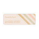 Search for tan return address labels Chic