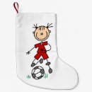 Search for soccer christmas stockings Player