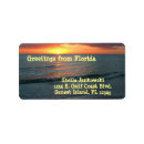 Search for florida sunset return address labels Beach
