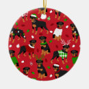 Search for rottweiler christmas tree decorations Pet