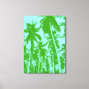 Search for palm leaf canvas prints Paradise