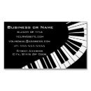 Search for piano business cards Keyboard