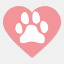 Search for heart paw stickers Pet