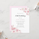 Search for mom 50th birthday invitations Pink