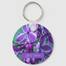 Search for lilac rounded key rings Flowers