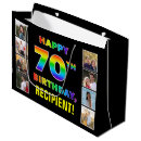 Search for 70th birthday gift bags Seventy years old