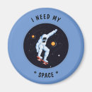 Search for cosmic magnets Space