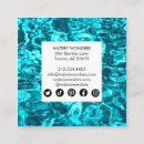 Search for pool cleaning business cards Modern