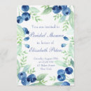 Search for blueberry bridal shower invitations Summer