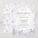 Search for purple lingerie shower invitations For her