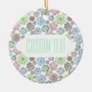 Search for green white christmas tree decorations Initial