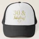 Search for 30th birthday hats 30 years old
