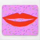 Search for red lips mouse mats Funny