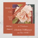 Search for dinner 60th birthday invitations Floral