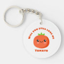 Search for funny tomato key rings Food