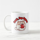 Search for cat design mugs Cute cat illustration