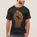 Search for black power fist tshirts History