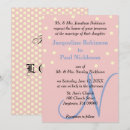 Search for polka dot monogram invitations Pattern