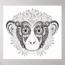 Search for zen monkey art Mandala