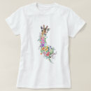 Search for animals womens tshirts Flowers