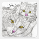 Search for cat sketch stickers Kitten