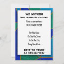 Search for house warming invitations Change of address