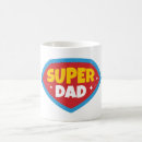 Search for superhero dad mugs Fathers