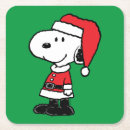 Search for santa claus coasters Peanuts