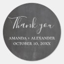 Search for modern chalkboard stickers Thank you