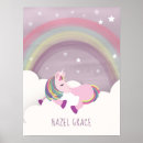 Search for unicorn nursery art Rainbow