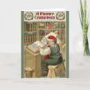 Search for santa claus naughty list cards Vintage